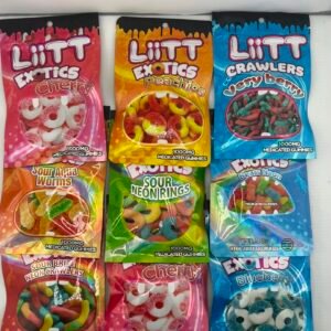 LIITT EXOTICS MEDICATED GUMMIES 